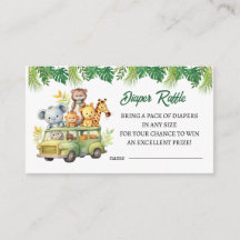 lindos animales jungla safari bebé ducha