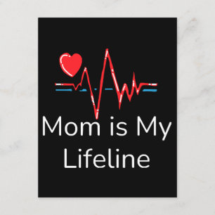 Tarjeta De Recepción Línea Mamá-es-Mi-Vida