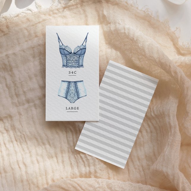 Tarjeta De Recepción Lingerie Bridal Shower Size Insert (Subido por el creador)