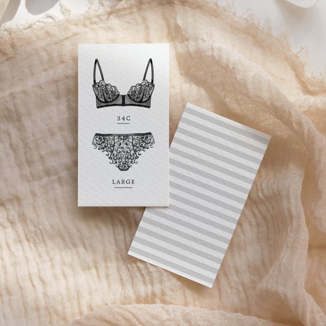 Tarjeta De Recepción Lingerie Bridal Shower Size Insert (Subido por el creador)