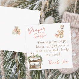 Tarjeta De Recepción Little Bit Of Country Winter Boho Baby Girl Shower