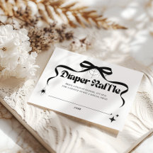 Little Boo Gothic Halloween Baby Shower Diaper