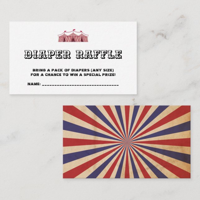 Tarjeta De Recepción Little Boo Halloween Baby Shower Diaper Raffle Enc (Anverso / Reverso)