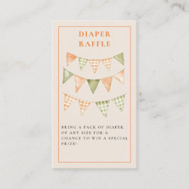 Tarjeta De Recepción Little Cutie Citrus Naranja Baby Shower