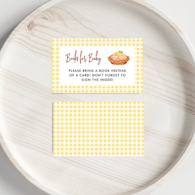 Tarjeta De Recepción Little Cutie Pie está en camino de los libros para (Subido por el creador)