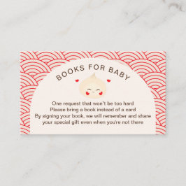 Tarjeta De Recepción Little Dumpling Dim Sum Baby Shower