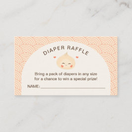 Tarjeta De Recepción Little Dumpling Dim Sum Baby Shower