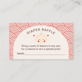 Tarjeta De Recepción Little Dumpling Dim Sum Baby Shower