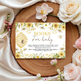 Tarjeta De Recepción Little Honey Bee Books for Baby Request