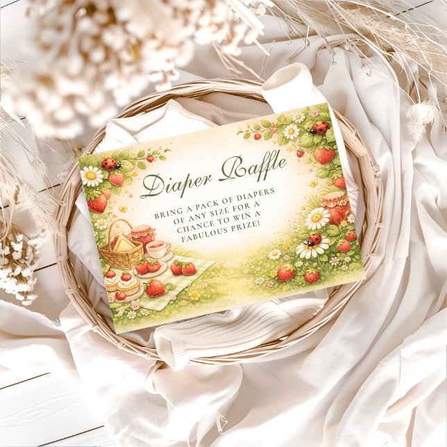 Tarjeta De Recepción Little Ladybug Garden Diapper Raffle (Subido por el creador)