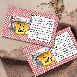 Tarjeta De Recepción Little Meatball Books For Baby Italian Baby Shower