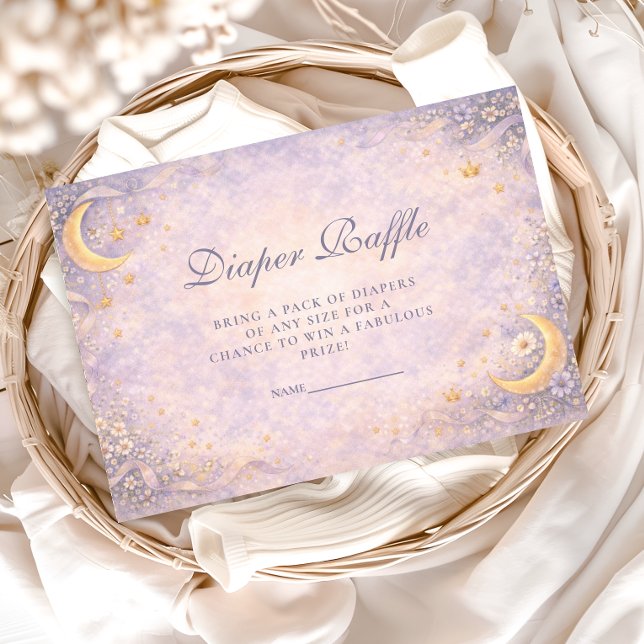 Tarjeta De Recepción Little Princess Celestial Diapper Raffle (Subido por el creador)
