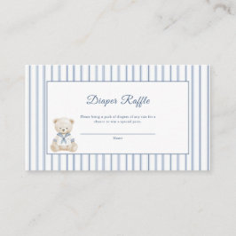 Tarjeta De Recepción Little Sailor Coastal  Enclosure Card