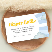 Llega el Hijo Ducha de Bebe Rifa de Pañales