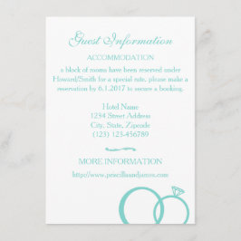 Tarjeta De Recepción ¡Lo Hacemos! Información del invitado