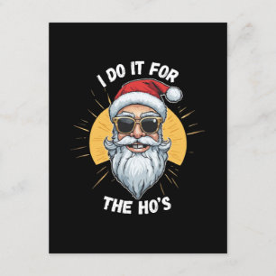 Tarjeta De Recepción Lo hago por los navidades divertidos de Ho