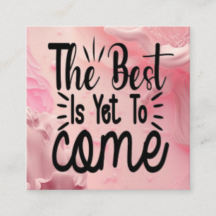 Tarjeta De Recepción Lo mejor está por venir