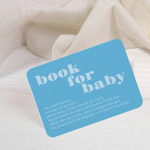 Tarjeta De Recepción Localmente cultivado   Libro Para Bebés   AZUL de