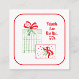 Tarjeta De Recepción Los amigos de las vacaciones acuarelas son los mej