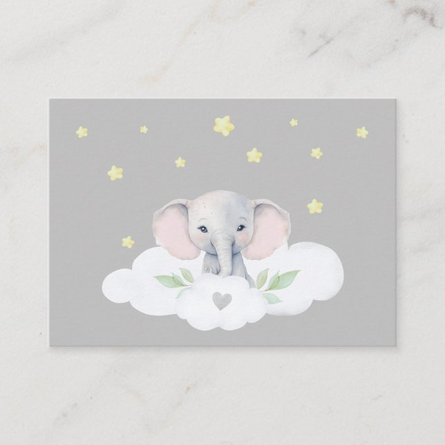 Tarjeta De Recepción Los carteles de juego de adivinanzas de Little Pea (Anverso)