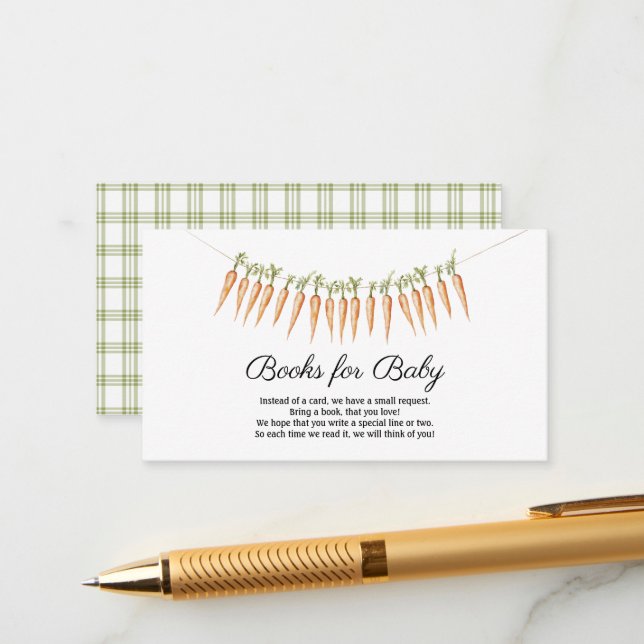 Tarjeta De Recepción Los granjeros comercian con su bebé en Baby Shower (Anverso/Reverso In Situ)