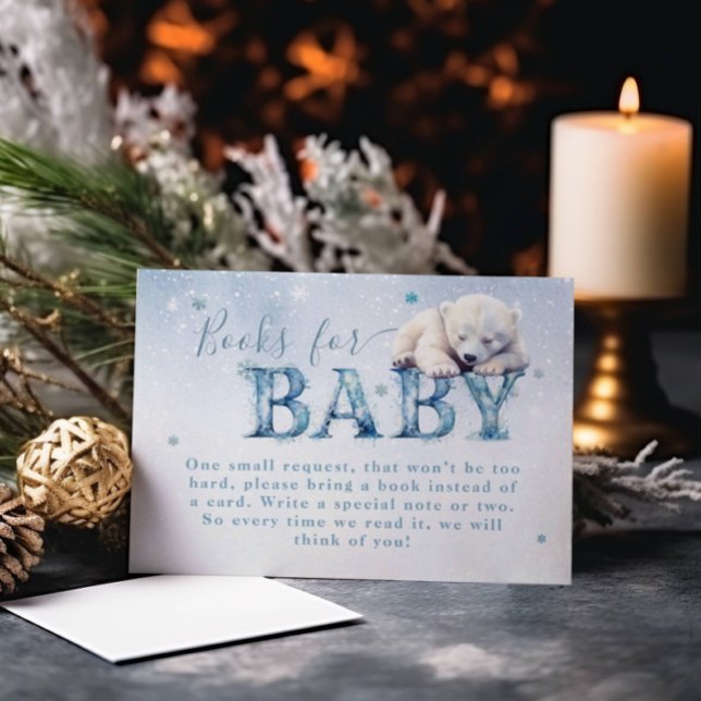 Tarjeta De Recepción Los libros de Bearly Winter para bebé (Subido por el creador)