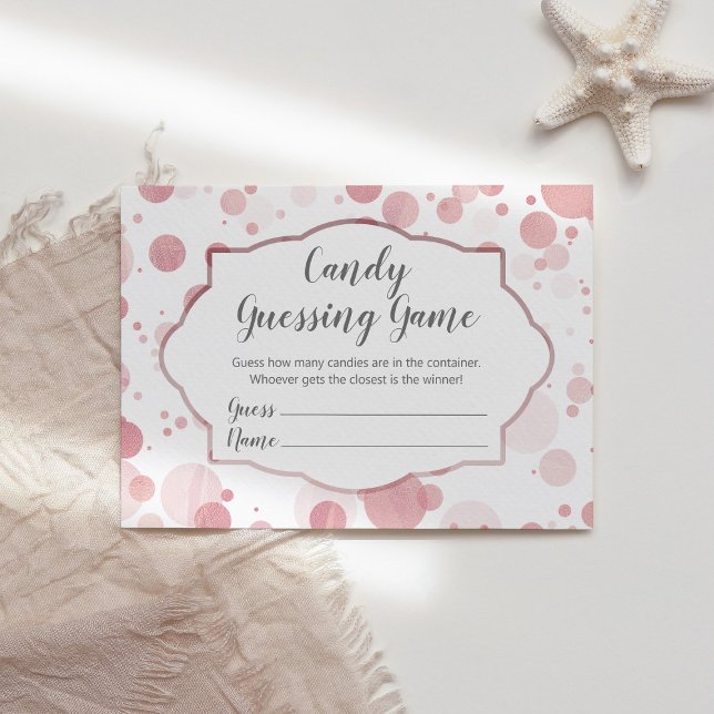 Tarjeta De Recepción Los puntos de la polka adivinan cuántos candados s (Subido por el creador)