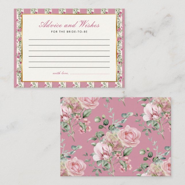 Tarjeta De Recepción Love Shack Fiance Advance Wire Bridal Shower (Anverso / Reverso)