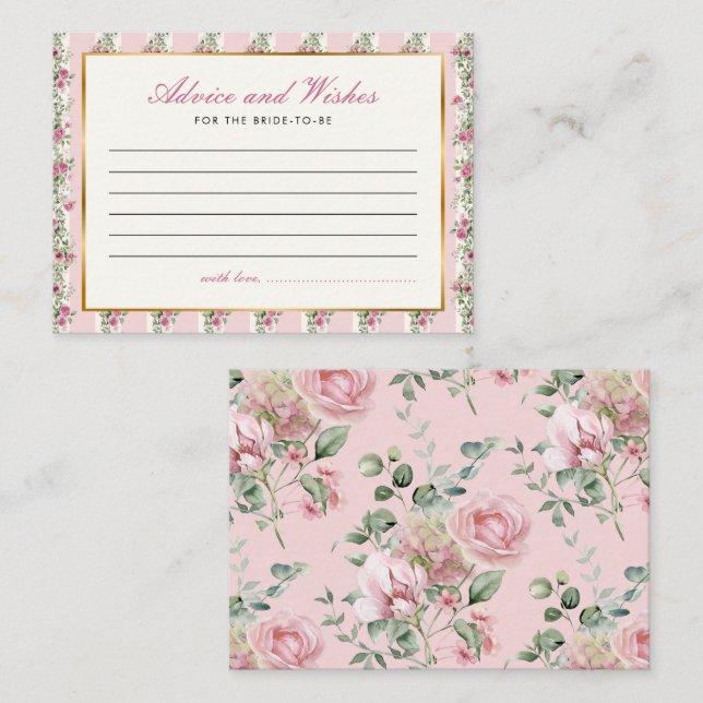 Tarjeta De Recepción Love Shack Fiance Advance Wire Bridal Shower (Anverso / Reverso)