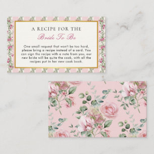 Tarjeta De Recepción Love Shack Fiance Tea Fiesta Bridal Shower Receta