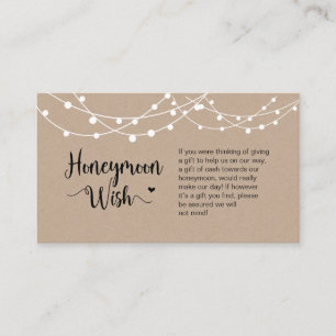 Tarjeta De Recepción Luces de cuerdas de granjas rusas, Kraft, deseo de