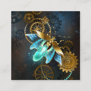 Tarjeta De Recepción Luciérnaga de Steampunk