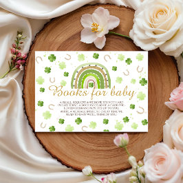 Tarjeta De Recepción Lucky Charm Books for Baby Card