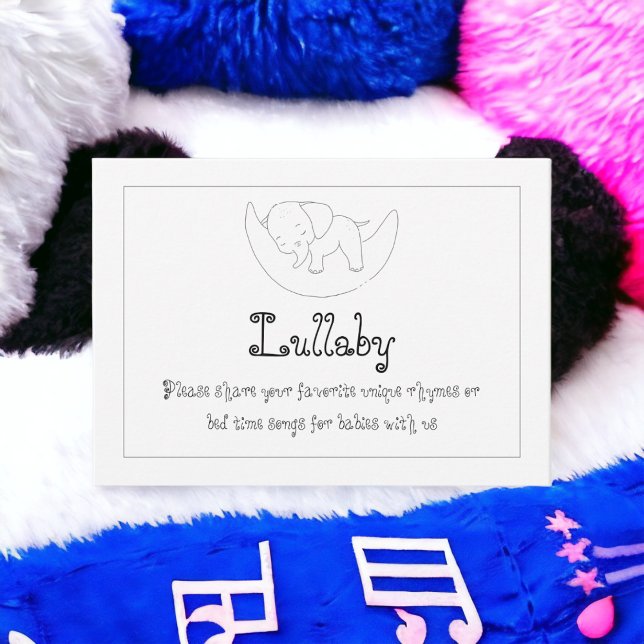 Tarjeta De Recepción Lullaby (Subido por el creador)