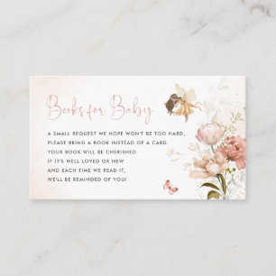 Tarjeta De Recepción Magia Fairy Garden Books For Baby Card