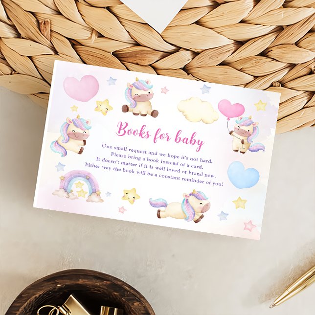 Tarjeta De Recepción Magnífico Pastel Unicornio Fiesta de Aniversario d (Subido por el creador)