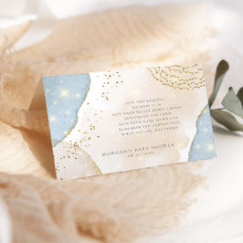 Tarjeta De Recepción Magnífico Resumen Purpurina Libro Para Un Bebé