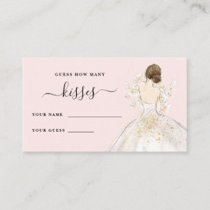 Tarjeta De Recepción Magnolia Bride Cuántos besos tiene Enclo