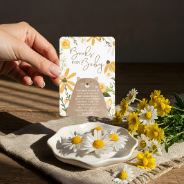 Tarjeta De Recepción Mami Bear & Sweet Honey Bee Books Para El Bebé