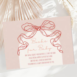 Tarjeta De Recepción Mano de Naranja retro caprichosa dibuja Baby Showe