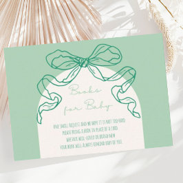 Tarjeta De Recepción Mano de sabio retro caprichoso dibujó Baby Shower