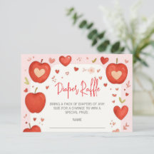 Manzana de nuestro ojo cae Baby Shower Diaper Raff