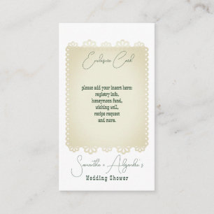 Tarjeta De Recepción Margs & Matrimony Fiesta Ducha de Parejas Mexicana