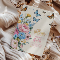 Mariposa Rosa Rosa Chica Diapper Raffle