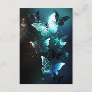 Tarjeta De Recepción Mariposas nocturnas