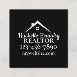 Tarjeta De Recepción Marketing inmobiliario personalizado para agentes 