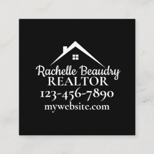 Tarjeta De Recepción Marketing inmobiliario personalizado para agentes