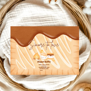 Tarjeta De Recepción Más para amar a Kawaii Diapper Raffle