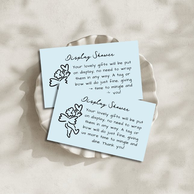 Tarjeta De Recepción Match Made In Heaven Display Bridal Shower  (Subido por el creador)