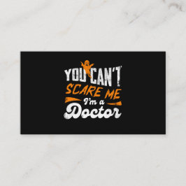 Tarjeta De Recepción Médico gracioso 🩺 Cita Nada me asusta regalo Médi